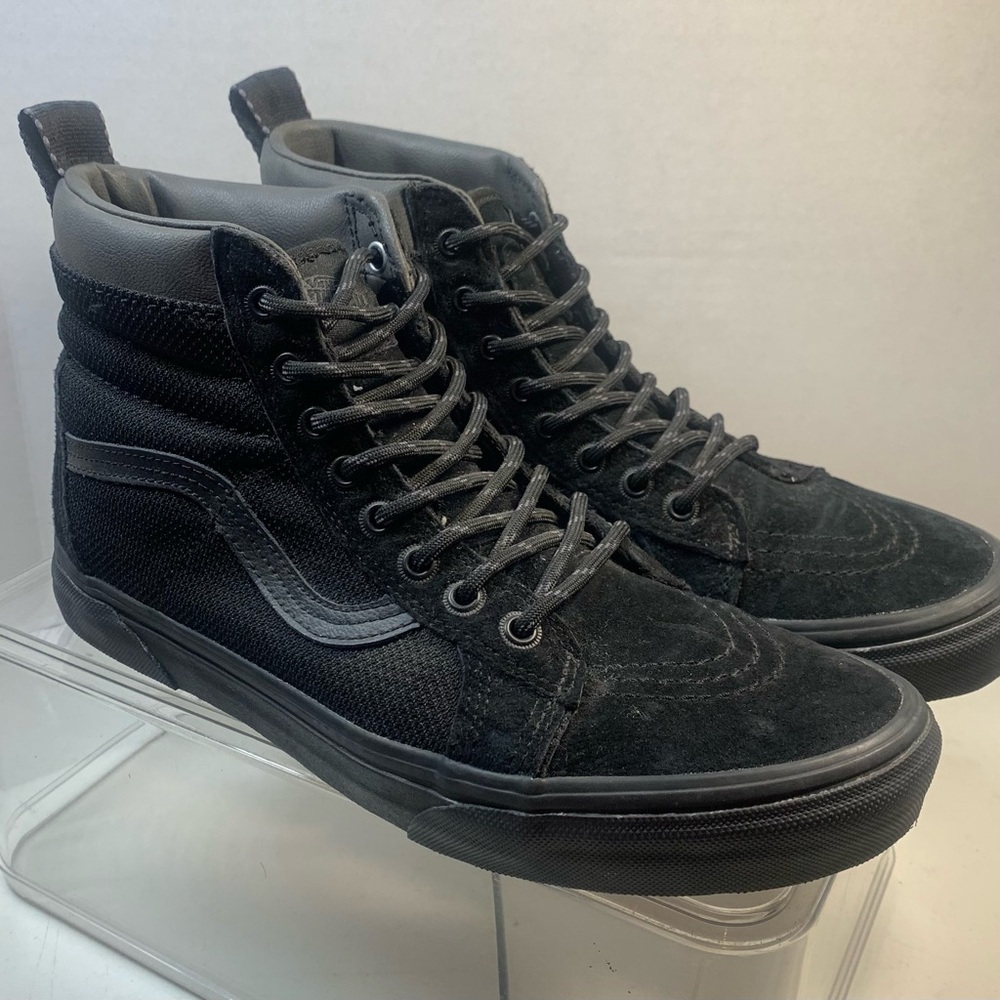 Vans Sk8-Himte Mountain Edition Solid Black Suede… - image 1